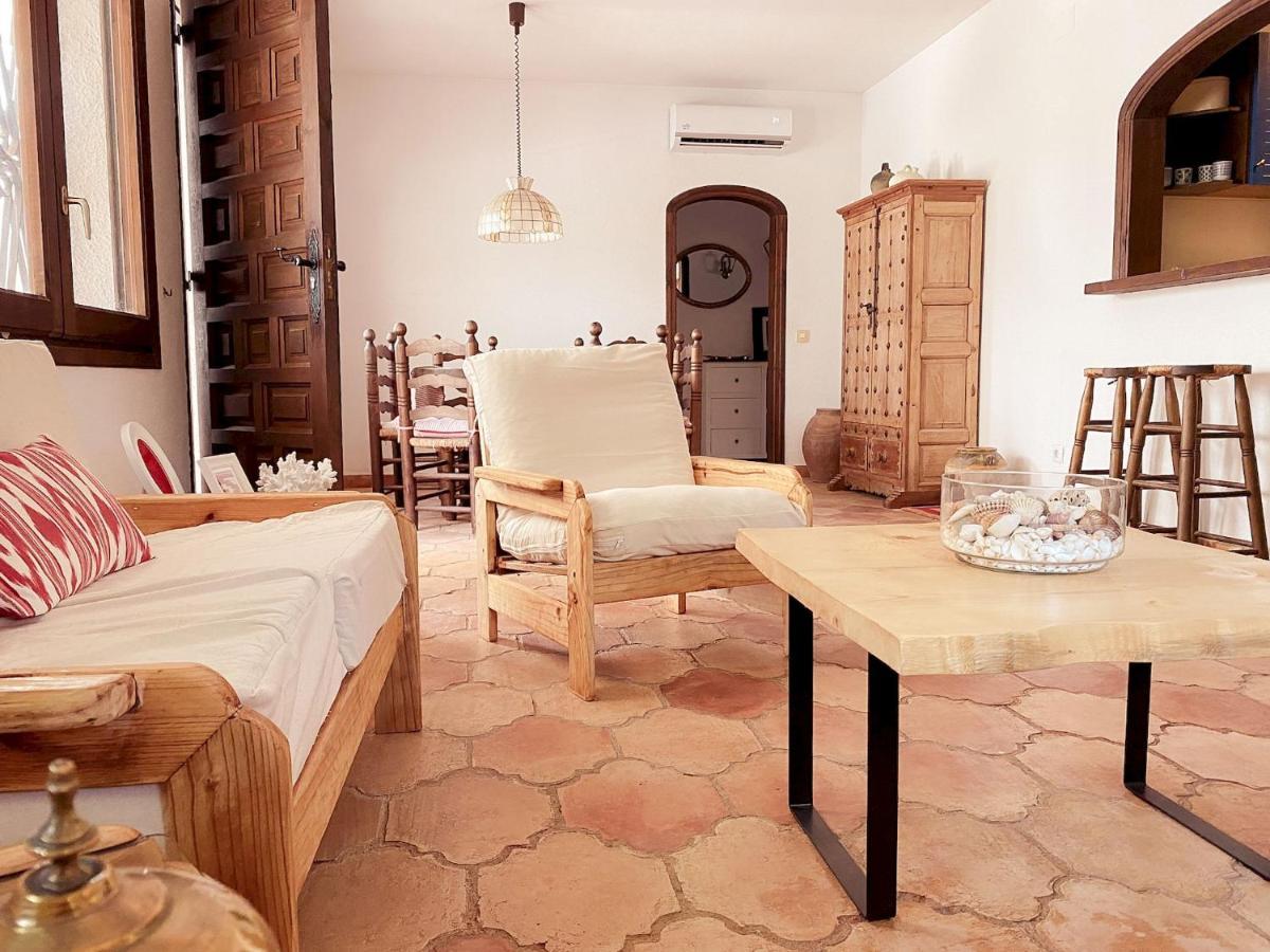 Villa Dos Calas - Bonita Villa De Estilo Rustico Y Piscina De Agua Salada L'Ametlla de Mar Eksteriør bilde