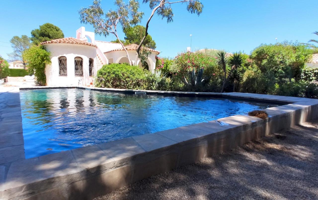 Villa Dos Calas - Bonita Villa De Estilo Rustico Y Piscina De Agua Salada L'Ametlla de Mar Eksteriør bilde