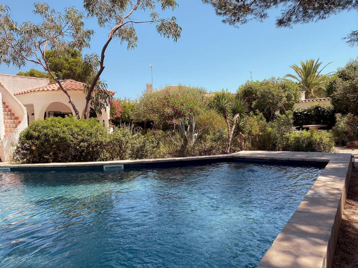 Villa Dos Calas - Bonita Villa De Estilo Rustico Y Piscina De Agua Salada L'Ametlla de Mar Eksteriør bilde