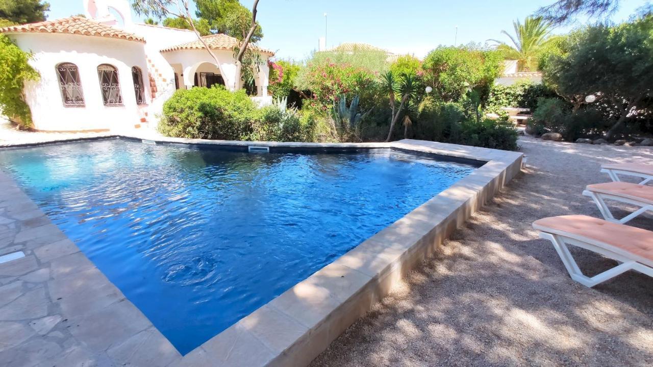 Villa Dos Calas - Bonita Villa De Estilo Rustico Y Piscina De Agua Salada L'Ametlla de Mar Eksteriør bilde