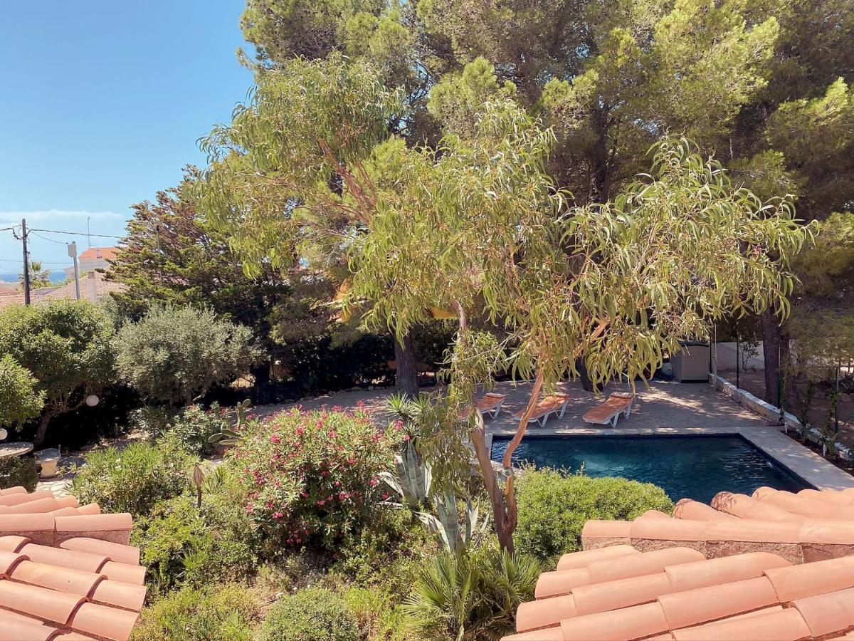 Villa Dos Calas - Bonita Villa De Estilo Rustico Y Piscina De Agua Salada L'Ametlla de Mar Eksteriør bilde