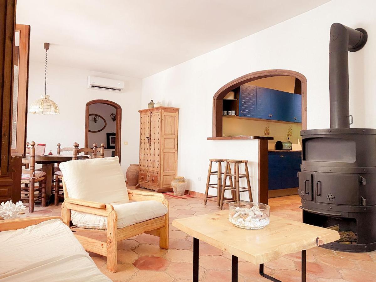 Villa Dos Calas - Bonita Villa De Estilo Rustico Y Piscina De Agua Salada L'Ametlla de Mar Eksteriør bilde
