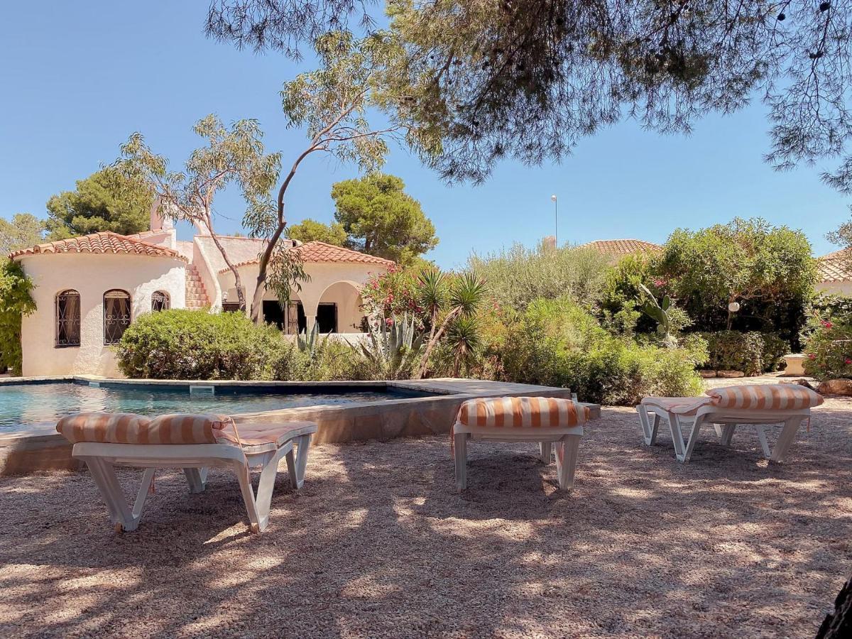 Villa Dos Calas - Bonita Villa De Estilo Rustico Y Piscina De Agua Salada L'Ametlla de Mar Eksteriør bilde