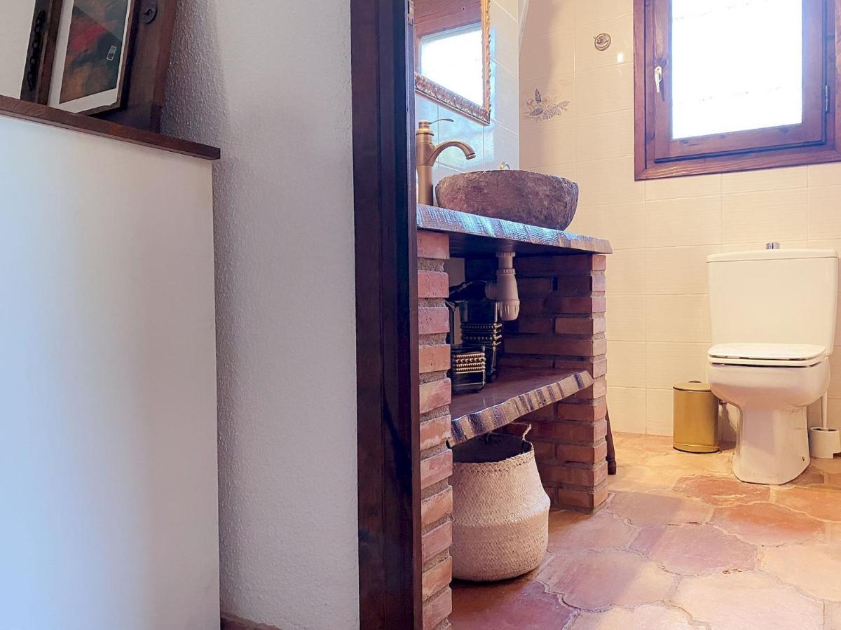 Villa Dos Calas - Bonita Villa De Estilo Rustico Y Piscina De Agua Salada L'Ametlla de Mar Eksteriør bilde