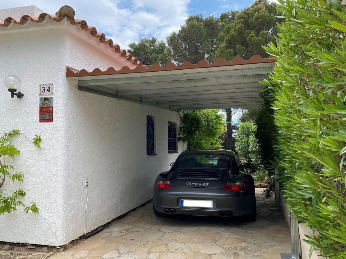 Villa Dos Calas - Bonita Villa De Estilo Rustico Y Piscina De Agua Salada L'Ametlla de Mar Eksteriør bilde
