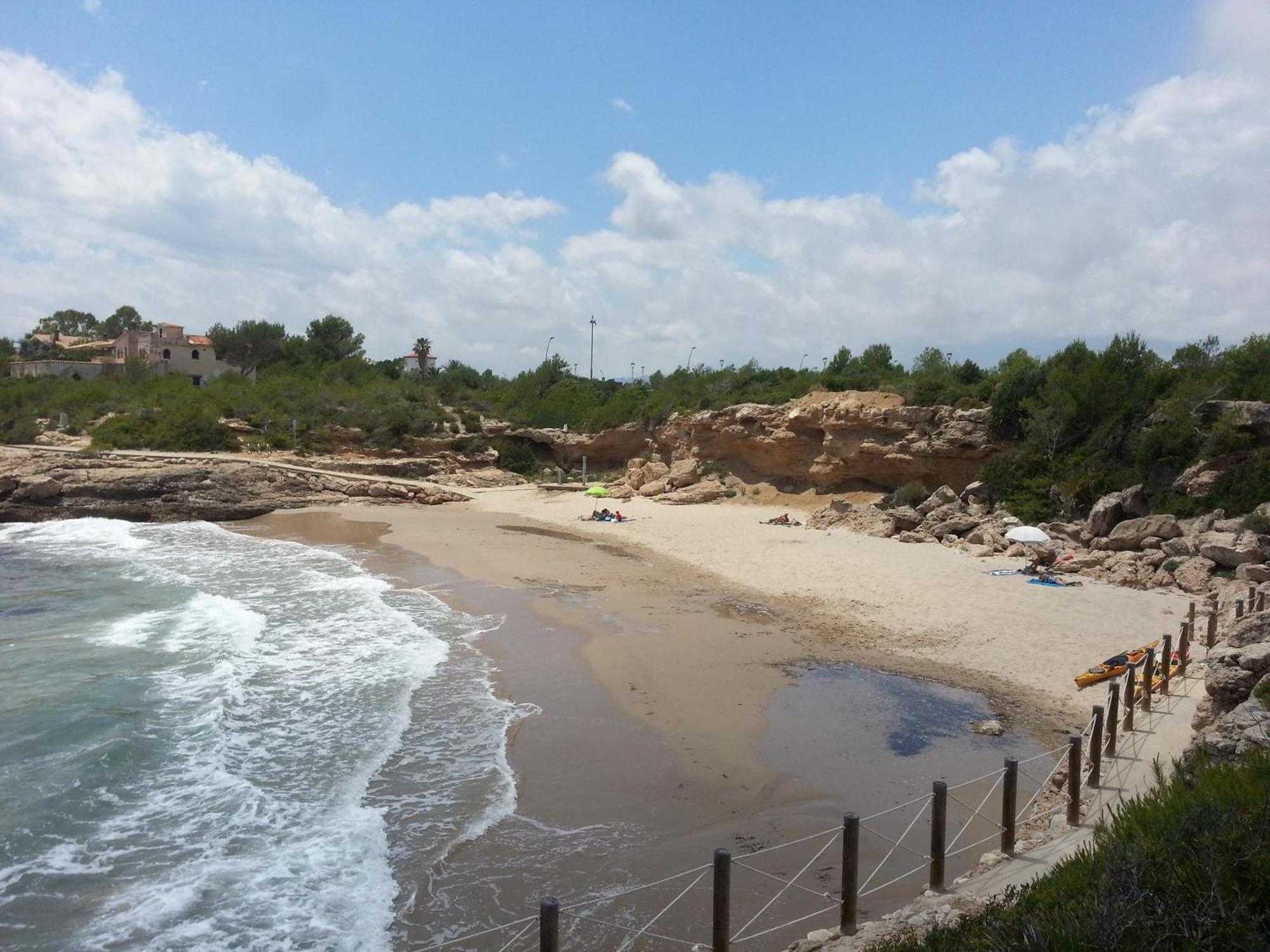 Villa Dos Calas - Bonita Villa De Estilo Rustico Y Piscina De Agua Salada L'Ametlla de Mar Eksteriør bilde